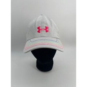 Youth Under Armour Strap back Adjustable Hat Baseball Girls Gray